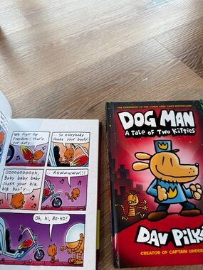Dog Man Graphic Novels Three Books Kids Childrens Storybooks
